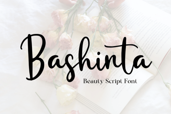 Bashinta: A Script Font That Commands Attention