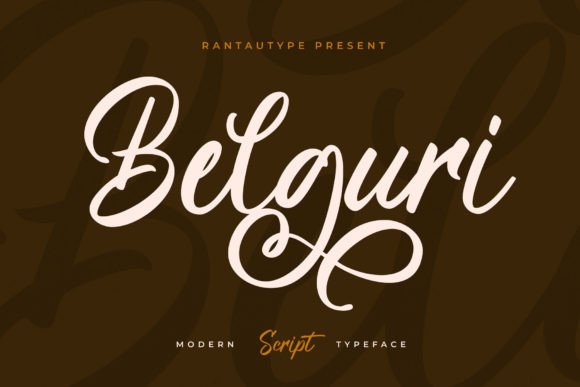 Belguri: Crafting Elegance with a Magical Script Font