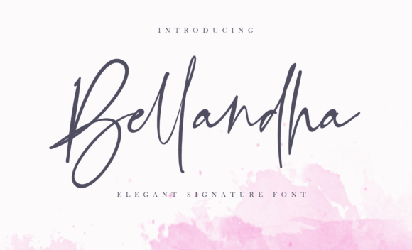 Bellandha: The Handcrafted Script Font for Authentic Branding