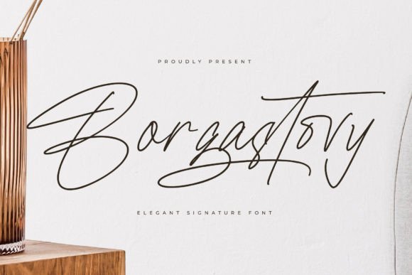 Borgastovy: The Script Font for Elegant Branding