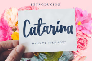 Catarina: A Handwritten Script for Modern Branding