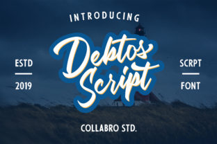 Debtos: A Handmade Script Font with Classic Character