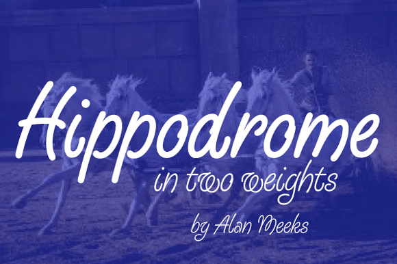 Hippodrome: A Script Font That Brings Artistic Flair to Your Work