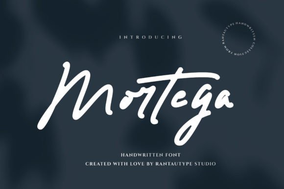 Mortega: The Elegant Script Font for Modern Designers