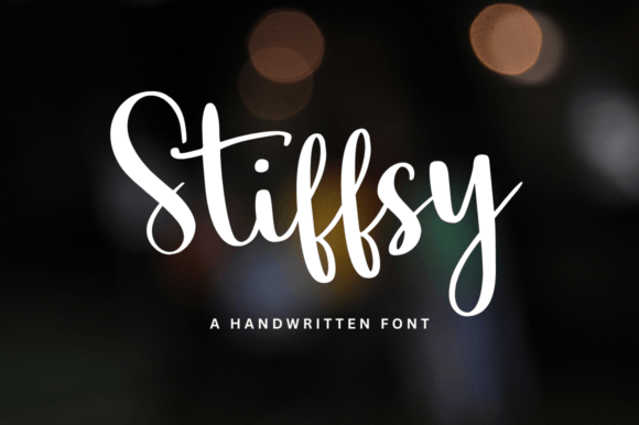 Stiffsy: The Handwritten Script Font for Authentic Connection