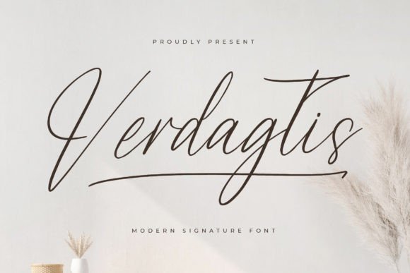 Verdagtis: A Modern Script for Authentic Branding