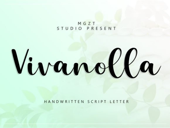 Vivanolla: A Script Font for Timeless Elegance