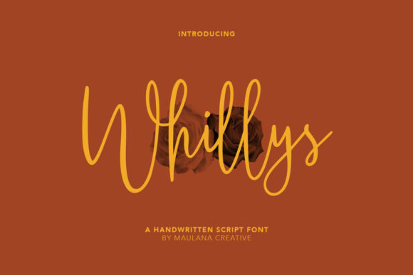 Whillys: The Handwritten Font That Adds Instant Romance to Any Project